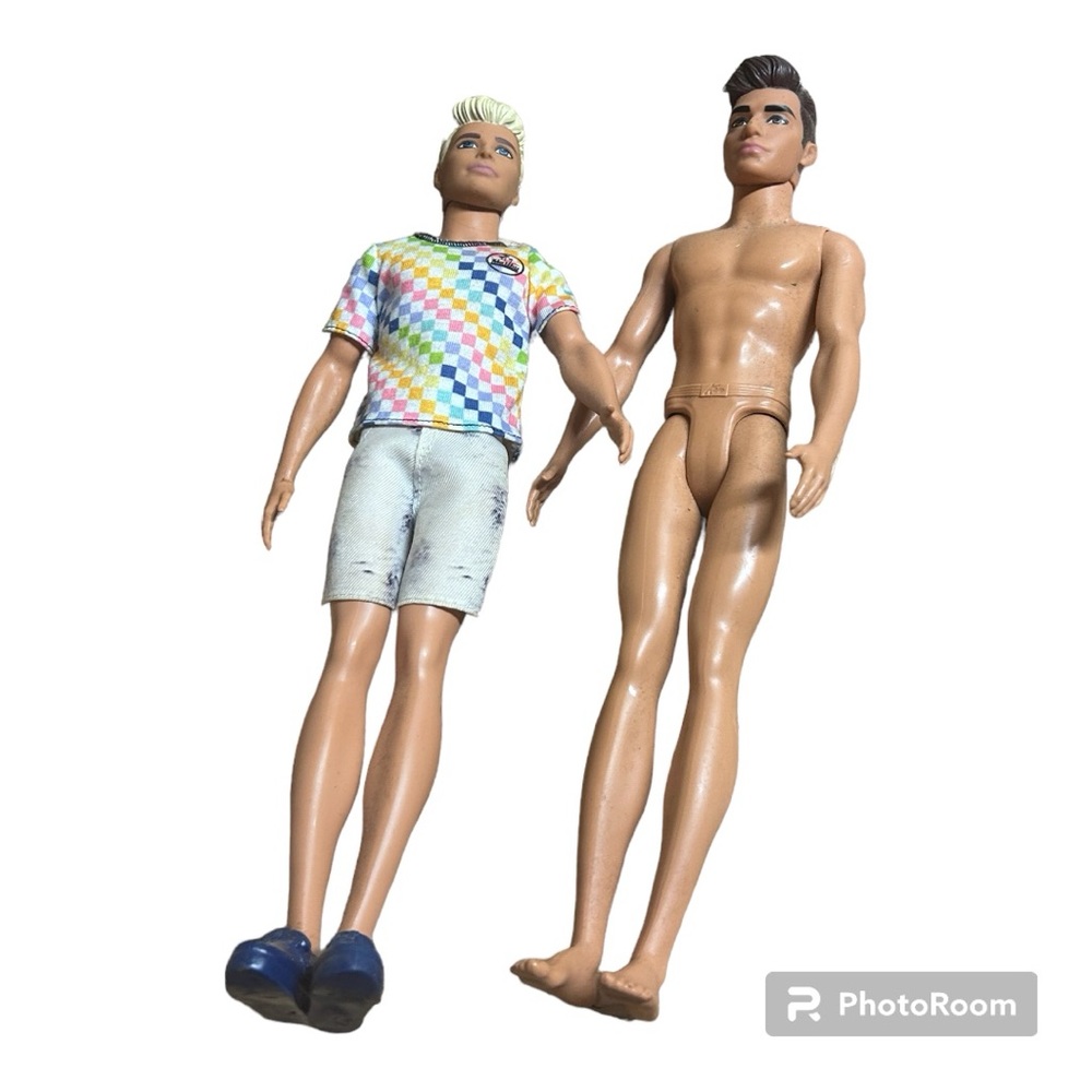 Two Ken dolls